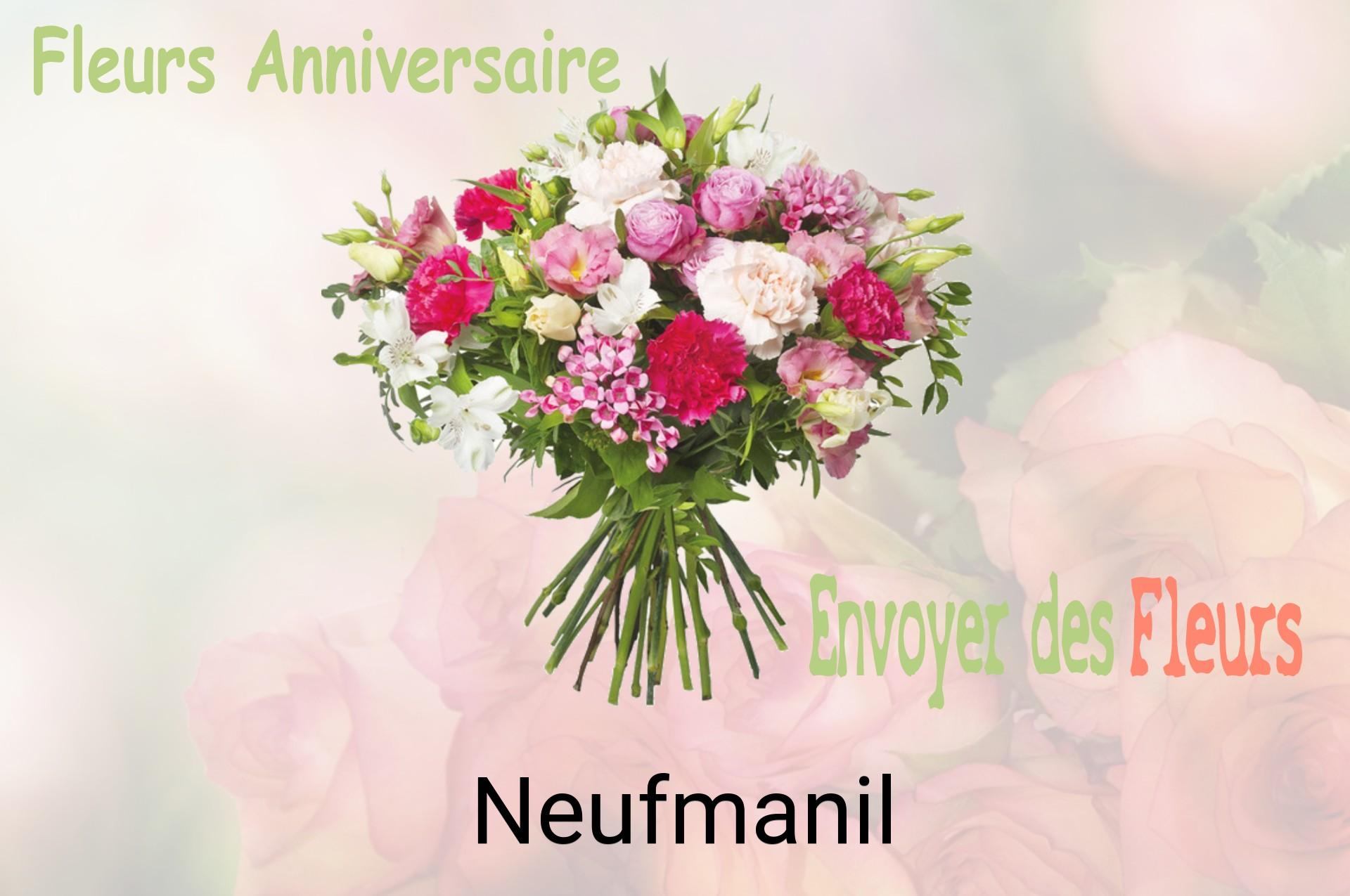 Bouquet de fleurs d’anniversaire livré à Neufmanil